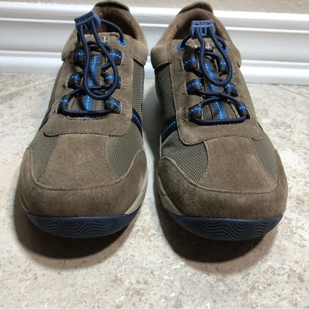 Dansko‎ Helen Women's Brown Suede Bungee Sneakers Shoes 40 US 9.5-10